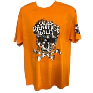 2018 118th Milwaukee Rally Motorcycle T Shirt Men's Size XL